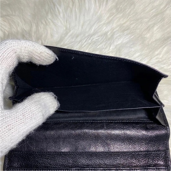 Yves Saint Laurent Midnight Blue Leather Accessory - Picture 8 of 13